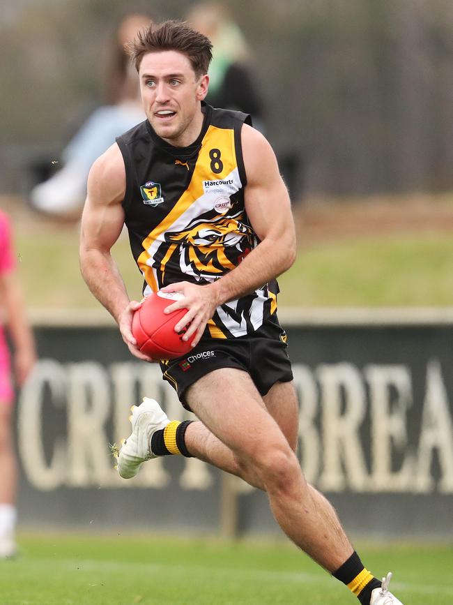 James Webb will be a major loss for Kingborough with the Tigers already losing a number of quality midfielders this off-season. Picture: Nikki Davis-Jones