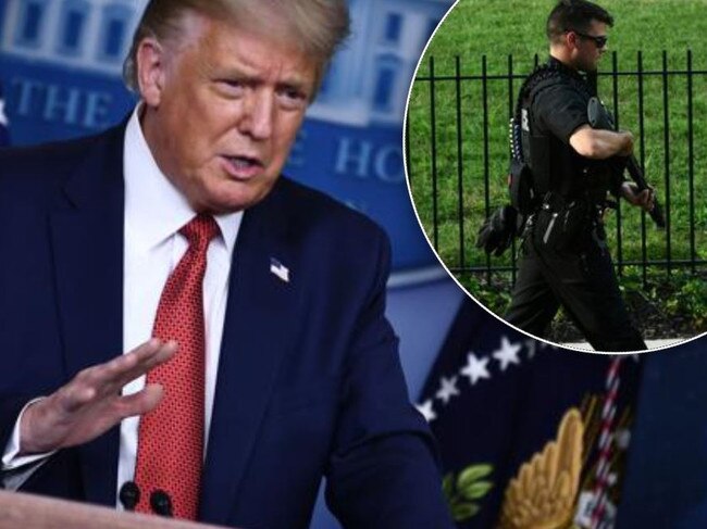 donald trmup near white house shooitng