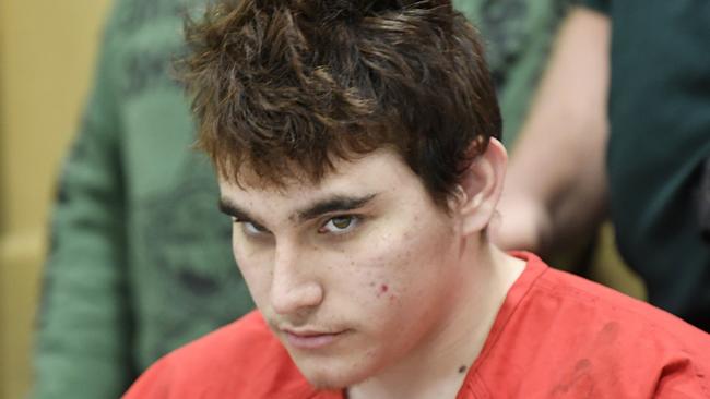 Accused Florida school shooter Nikolas Cruz said he had demons in his head. Picture: Taimy Alvarez/South Florida Sun-Sentinel