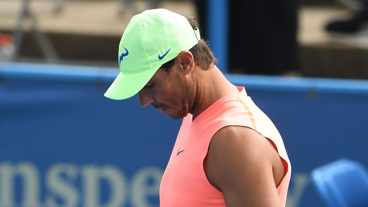 Rafael Nadal has dropped out of the top three.