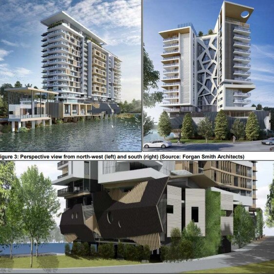 The planned retirement village for Robina.