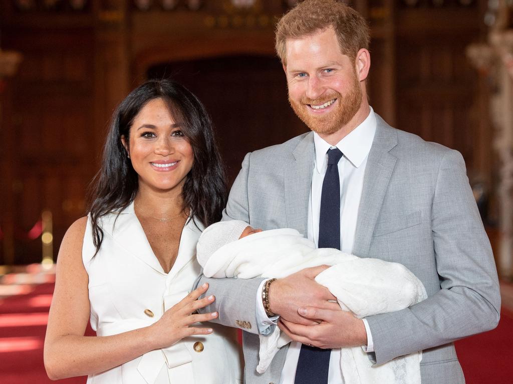 The Duke and Duchess of Sussex welcomed Archie in 2021, one year after stepping down as senior royals. Picture: Dominic Lipinski / POOL / AFP