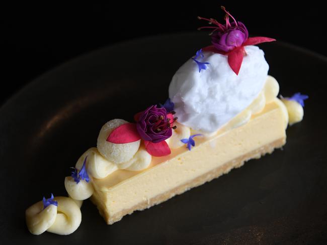 Yuzu bar is one of the delicious desserts at Arilla restaurant in Boneo. Photo: Julian Smith