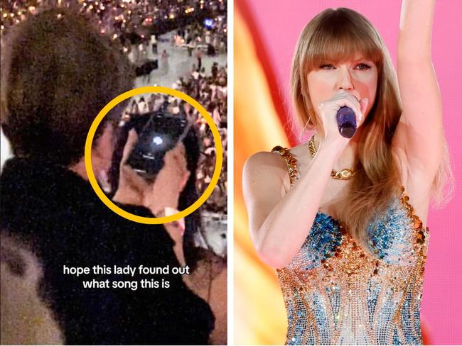 Image on fan’s phone infuriates Swifties