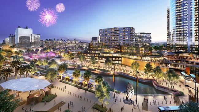 Artist impressions of the SOL by Walker residential project for the Maroochydore CBD. Photo: Walker Corporation