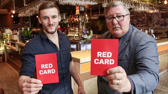 Drunken ‘galahs’ will be red carded from Camden’s licensed venues. Picture: Carmela Roche