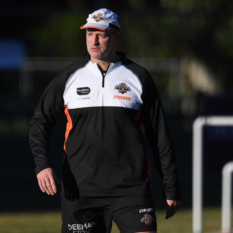 Michael Maguire feels like a coach running out of idea. Picture: NRL PHOTOS