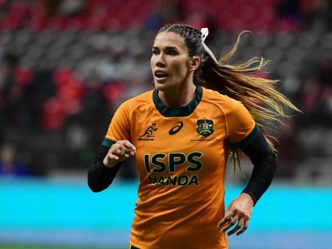 Charlotte Caslick will be a key for the Aussies. Picture: Don MacKinnon / AFP