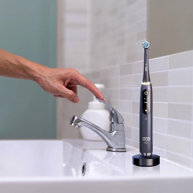 The sale is an ideal time to buy a discounted electric toothbrush from Oral-B. Picture: Instagram/@oralb.