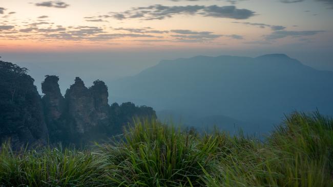 The iconic Three Sisters. Picture: Jay Evans