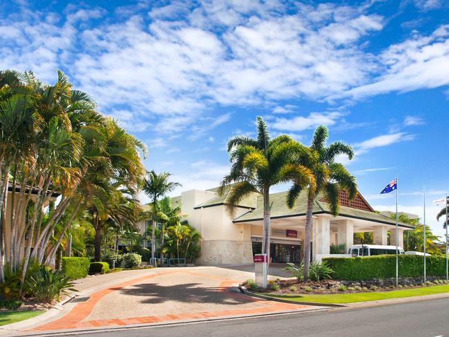 The Mercure Gold Coast hotel which will be the “home away from home” for the Power and Crows while they are on the Gold Coast’s AFL hub. Picture: Supplied