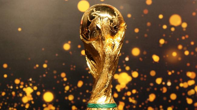 The FIFA World Cup trophy.
