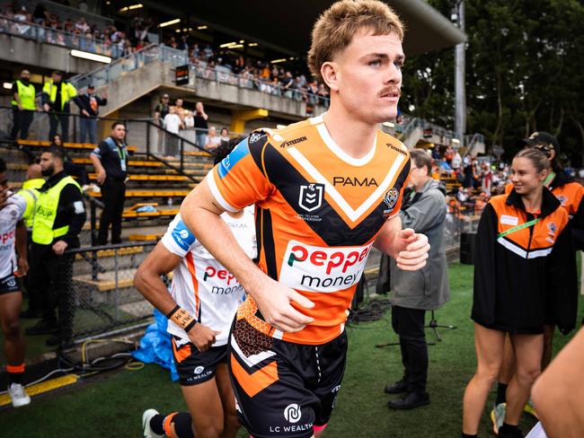 Lachlan Galvin is expected to be released by the Tigers to join the Bulldogs this week Photo: Tom Parrish