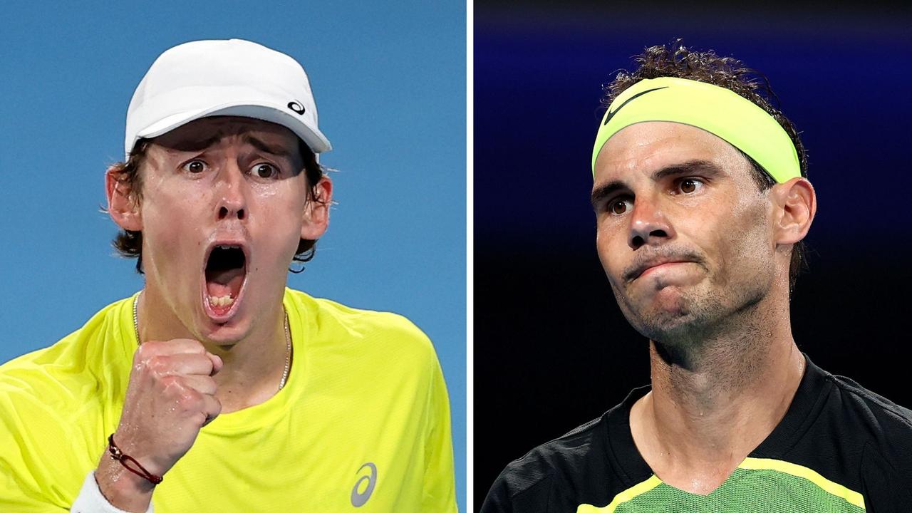 Alex de Minaur has beaten Rafael Nadal. Photo: Getty Images