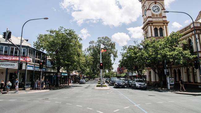 The transport department wants right turns from The Parade into George St banned during peak periods. Picture: AAP / Morgan Sette