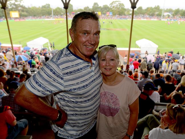 Erin Phillips' parents Greg and Julie. Picture: Sam Wundke