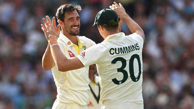 Mitchell Starc was Australia’s player of the series. Picture: Stu Forster/Getty Images