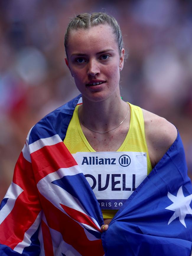 Mali Lovell claimed bronze on her Paralympic debut. Picture: Dean Mouhtaropoulos/Getty Images