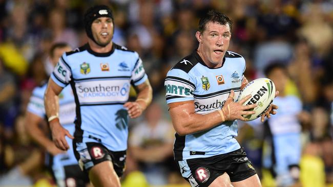 Paul Gallen is out with a knee injury. Picture: Wesley Monts