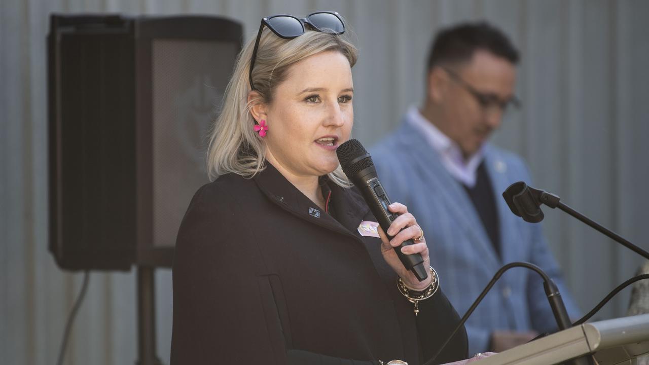 The Chronicle general manager Erika Brayshaw. Chronicle Garden competition launch at Cobb+Co Museum. Picture: Nev Madsen