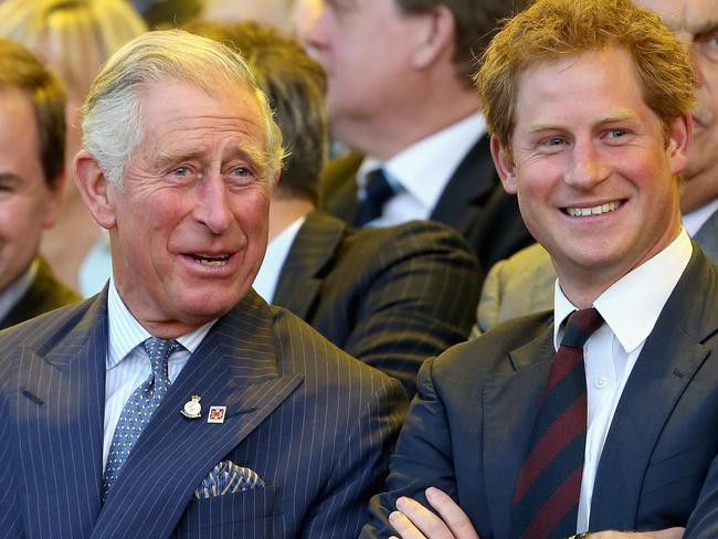 Did Prince Harry snub dad Prince Charles on the Archewell website? Picture: Getty