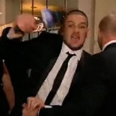 Brendan Fevola at the 2009 Brownlow Medal count.