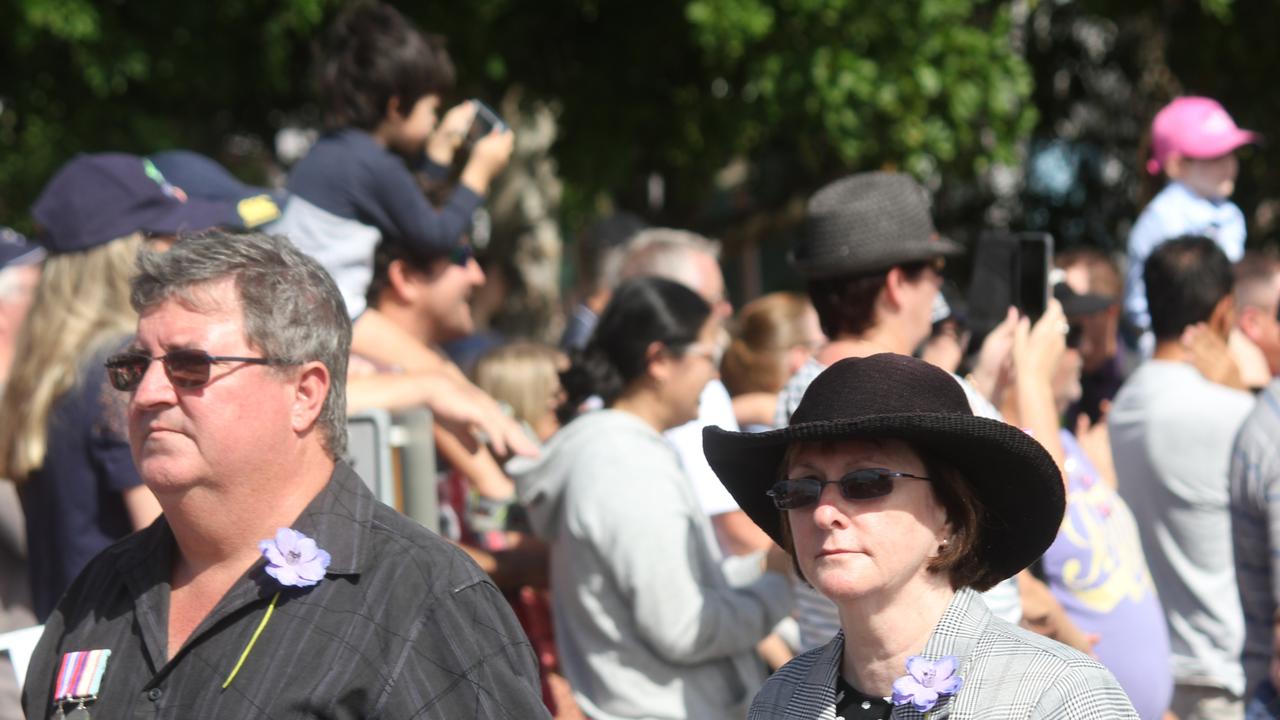 Families gathered today to march in Cleveland to remember loved ones. Picture Andrea Macleod  