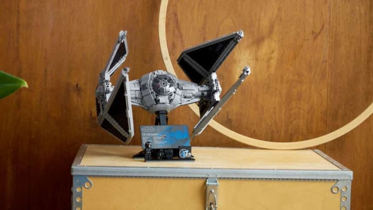 The TIE Interceptor has been reimagined and now better than ever. Picture: LEGO