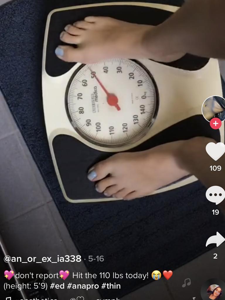 Pro-anorexia Videos On Tik Tok Could Trigger Eating Disorders | Daily ...