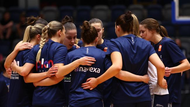 Geelong United showed plenty of heart in the second half. Picture: Graham Denholm/Getty Images)