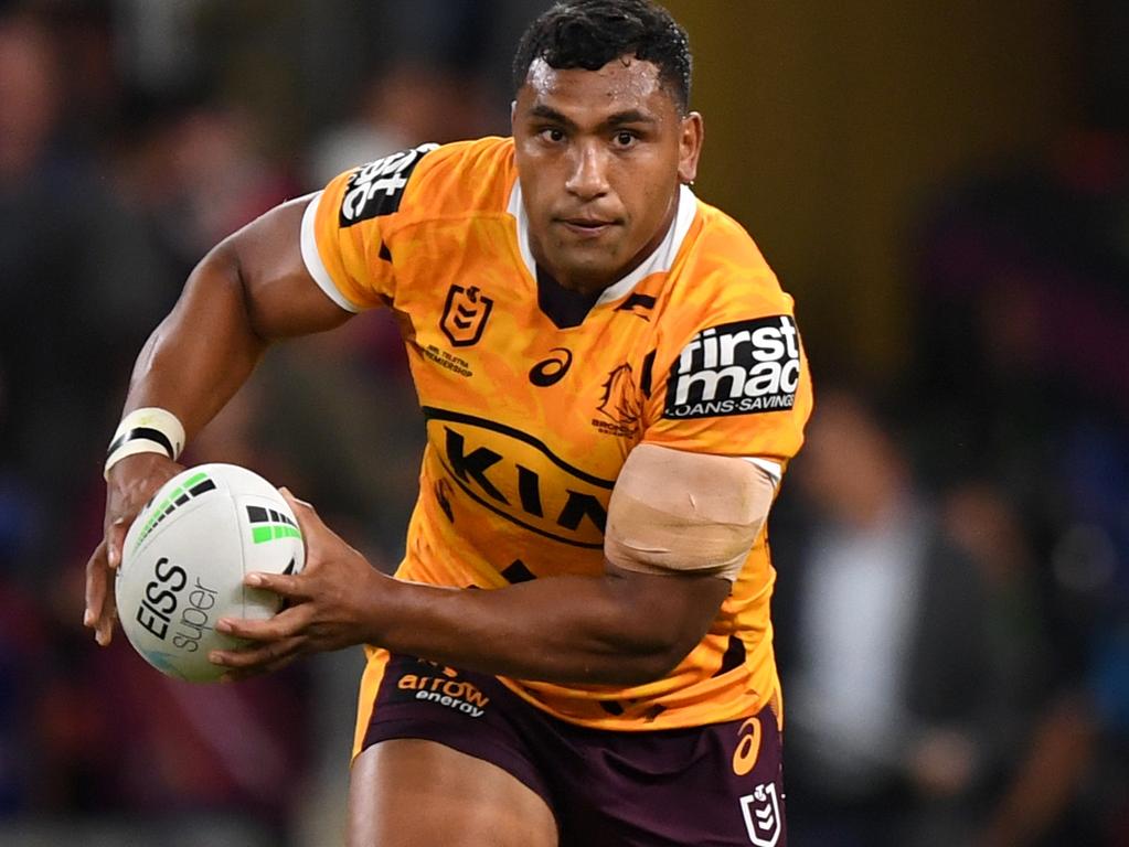 Brisbane Broncos player Tevita Pangai Jr. Pic NRL Photos.