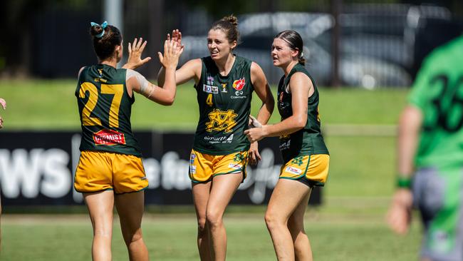 Nadia von Bertouch as St Mary's took on PINT in the 2024-25 NTFL women's semi-final. Picture: Pema Tamang Pakhrin