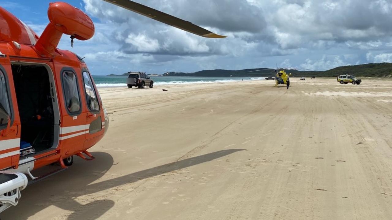 Fraser Island Crash Man Pinned Between Two Cars Near Orchid Beach The Courier Mail