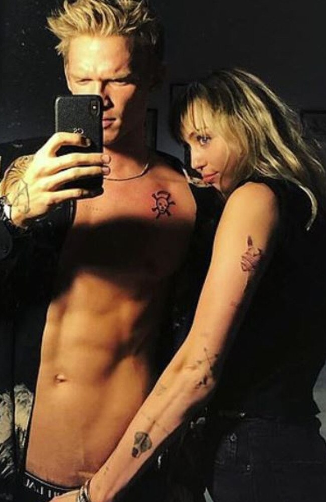 Fans had become used to seeing regular, racy Instagram snaps from the pair. Picture: Instagram.