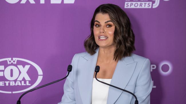 Fox Netball host Hannah Hollis will host studio coverage in Australia with commentary and analysis from former Diamonds including Cath Cox, Kim Green and Caitlin Bassett. Picture: Jason Edwards