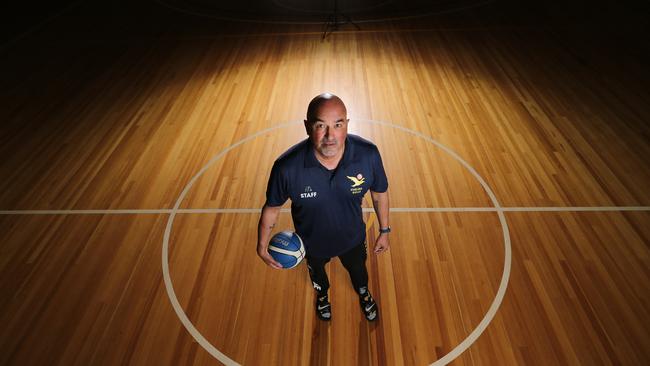 Chelsea Basketball and District Association stadium manager Peter Caspersz is campaigning for extra courts and lights. Picture: Wayne Taylor
