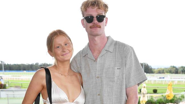 Meg Whitley and Edan Cowley at the Noosa Cup Race Day. Picture: Patrick Woods.