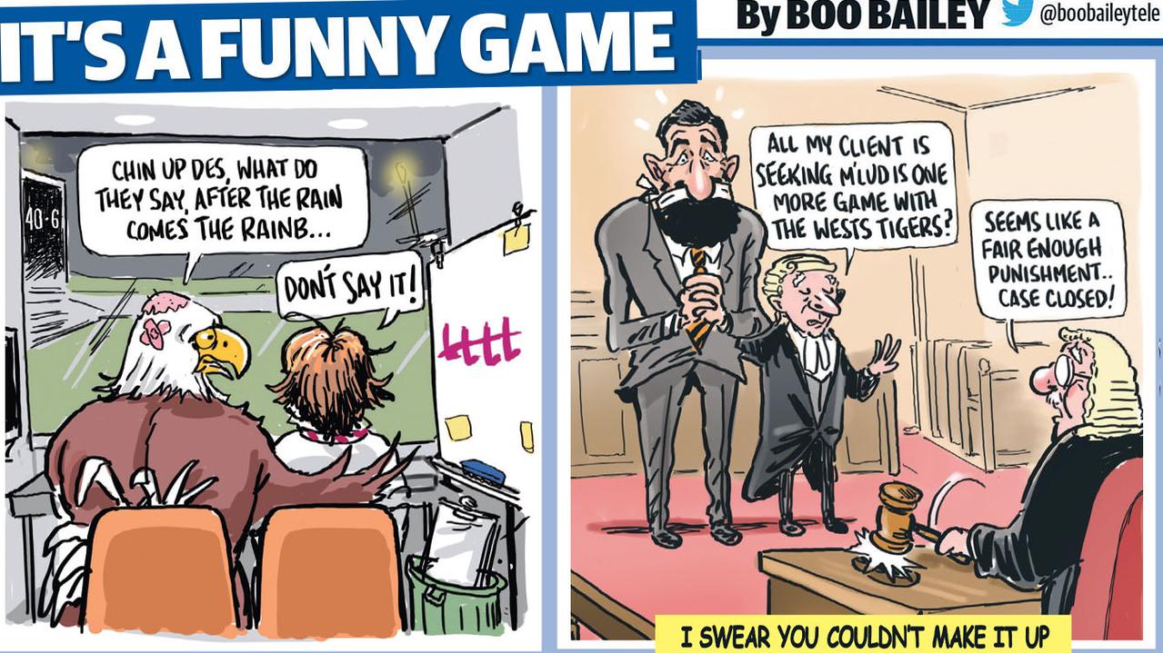 Boo Bailey’s take on the week in NRL.