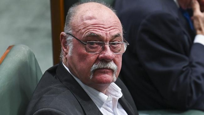 Warren Entsch during Question Time at Parliament House in Canberra. Picture: NCA NewsWire / Martin Ollman