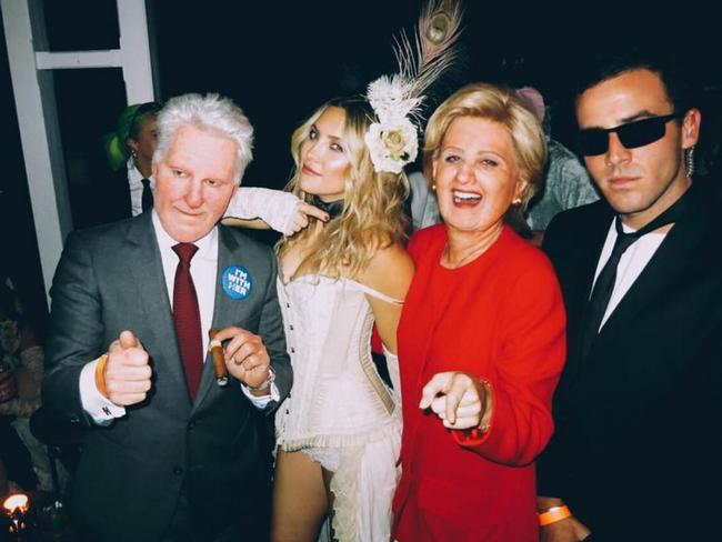 Halloween 2016 via social media ... Orlando Bloom, Kate Hudson and Katy Perry, “#imwithher Best of the night.” Picture: Instagram