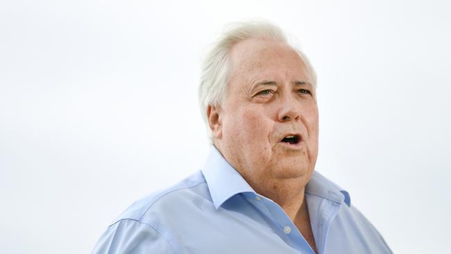 Businessman Clive Palmer looks toward another poll fight, this time at the Queensland election in October. Picture: AAP