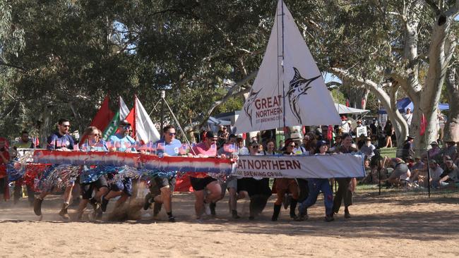 Team USA racing team Australia in the Australia cup race. Picture: Gera Kazakov