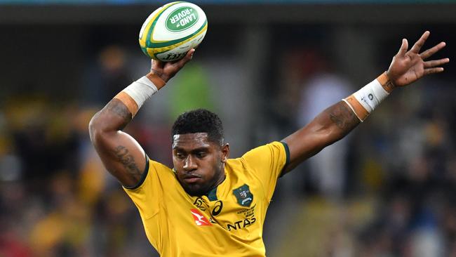 Isi Naisarani has had an immediate impact on the Wallabies. Picture: AAP Image/Darren England