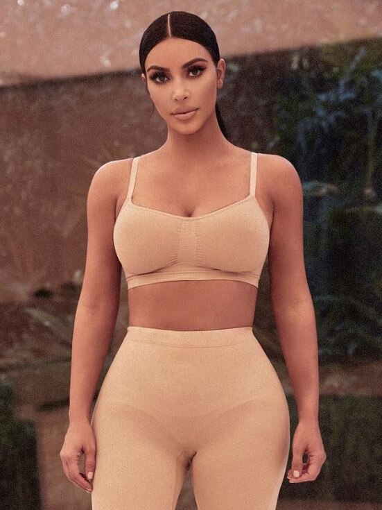 Kim K's brand SKIMS is known for their shapewear. Picture: Instagram / @SKIMS