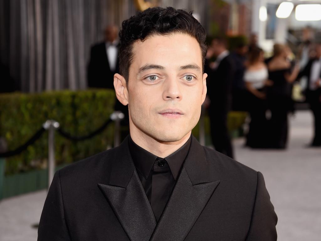 Rami Malek wins at the SAG Awards. Picture: Getty