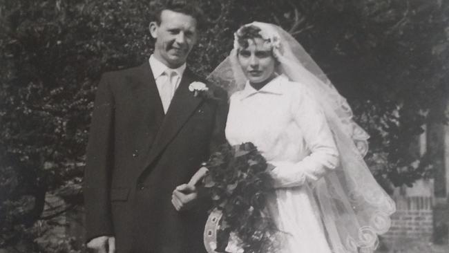 60th wedding anniversary Maurice and Evelyne Farrell | Daily Telegraph