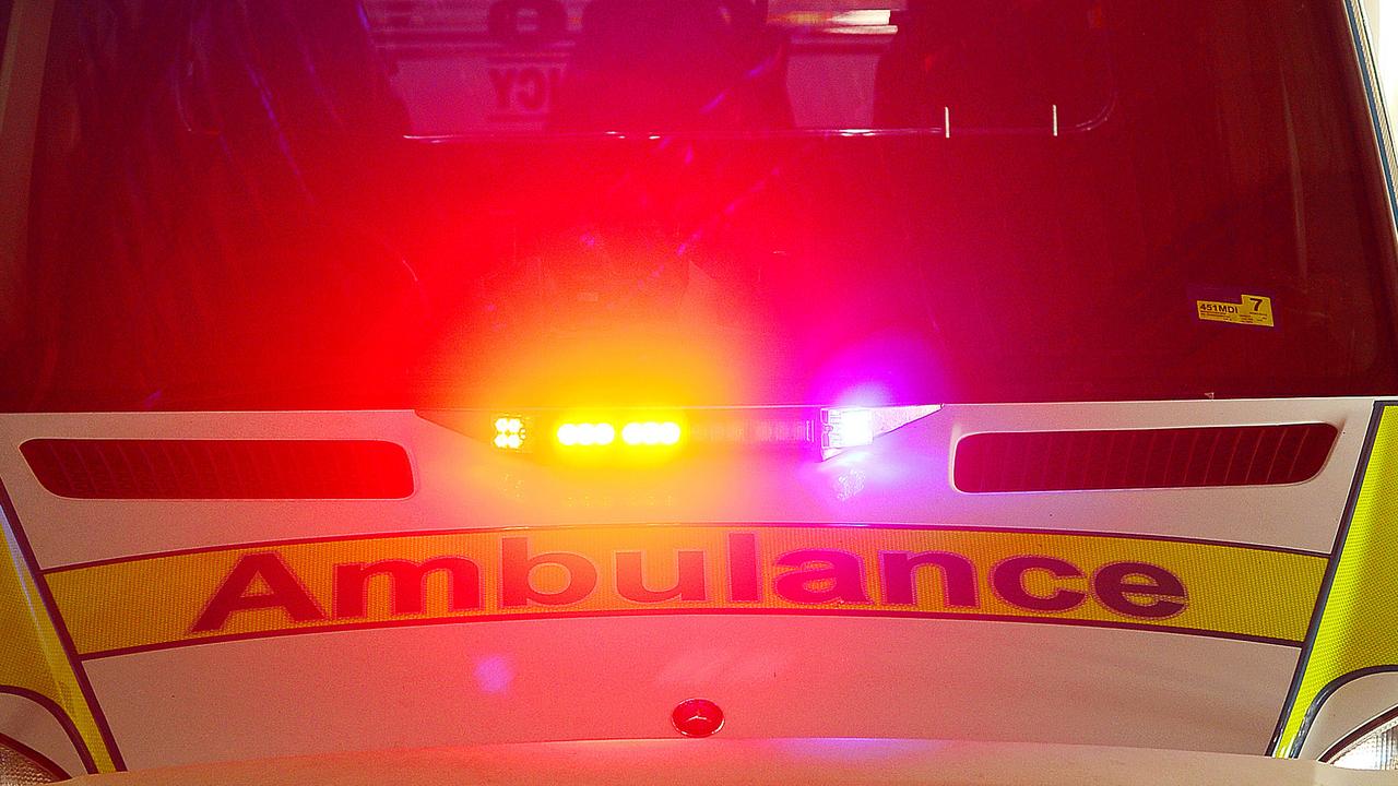 A motorcyclist is feared dead after a collision with a truck on the Mount Lindesay Highway on Saturday.