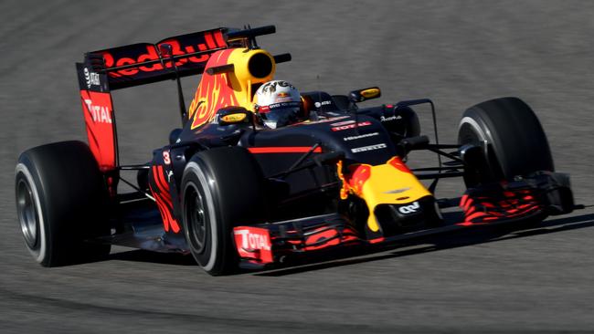 Daniel Ricciardo of Australia during US GP practice.
