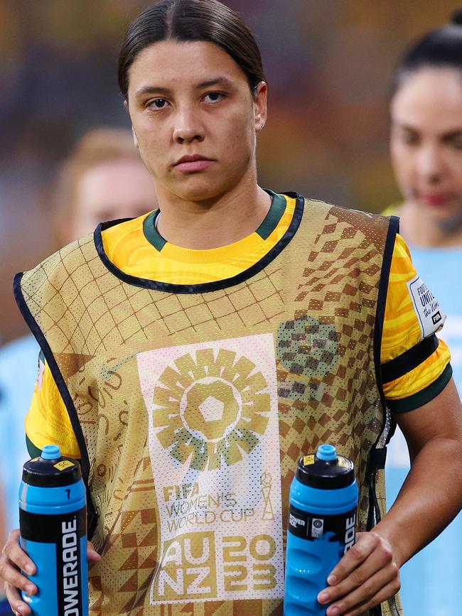 All eyes have been on Sam Kerr. Picture: Elsa – FIFA/FIFA via Getty Images