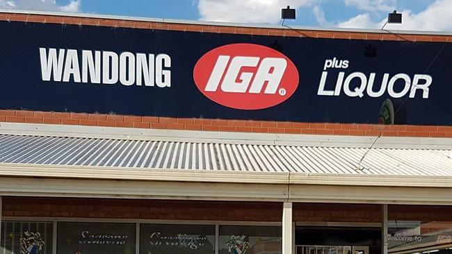 Mr Shortall and his co-accused allegedly tried to take cigarettes from the Wandong IGA.